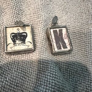 Jewel Kade Initial "K" charms